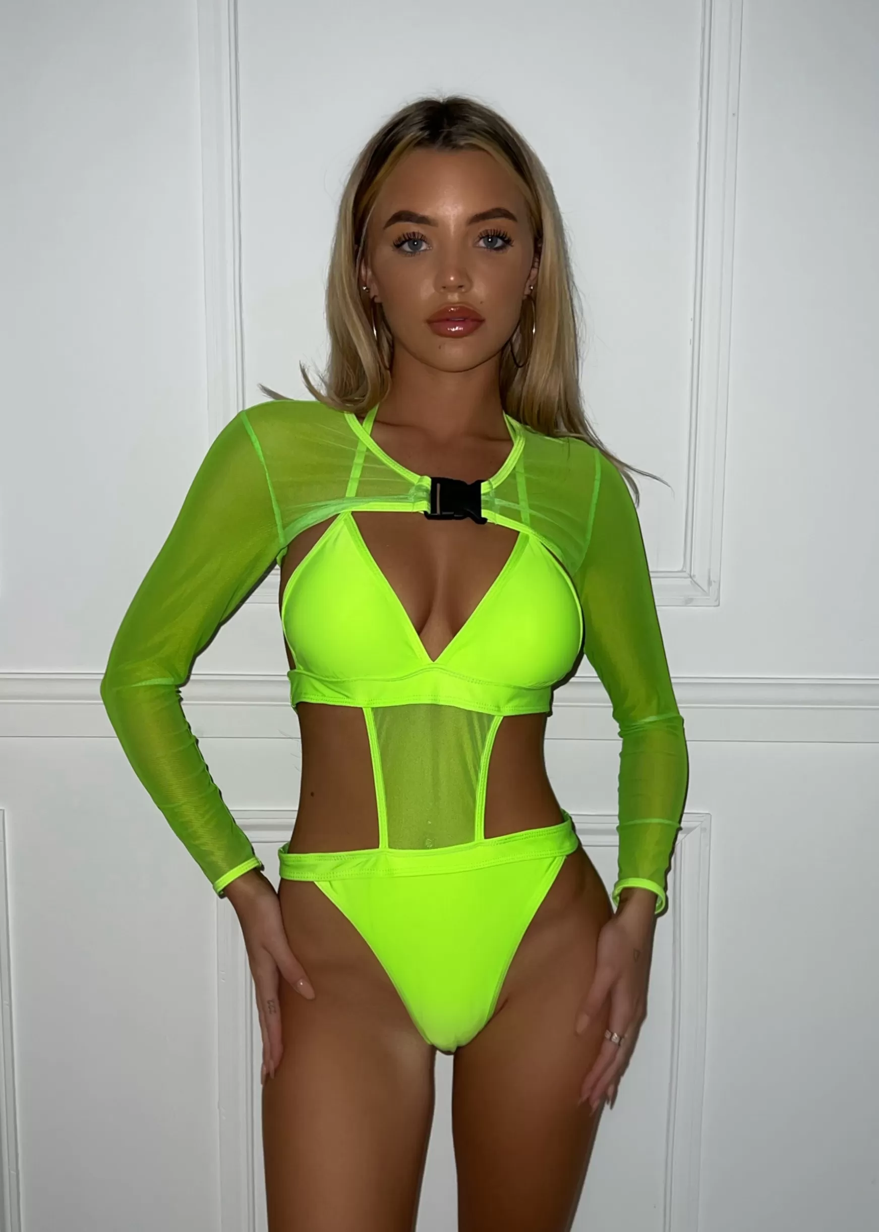 Dressmezee Swimwear<Green Light Swimsuit - Green